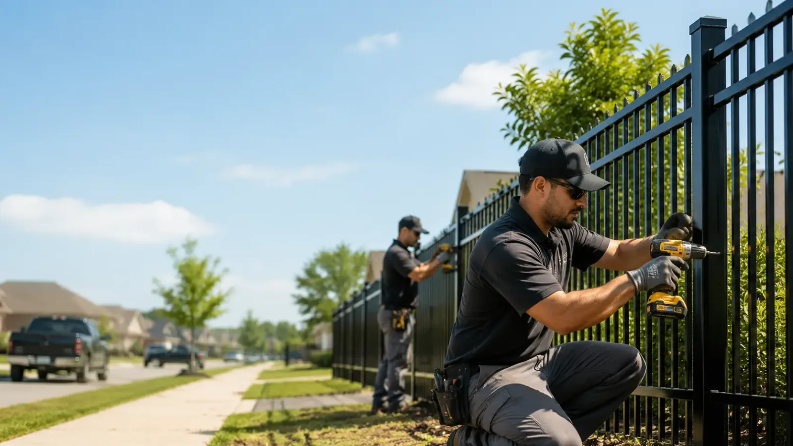 Metal Fence Installation in Crete, IL